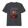 The Amityville Horror Cold Blood Licensed Movie Retro Black T Shirt with Spooky House Print vintage Washed homme