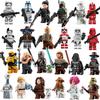 Star Wars Building Block Mannequin Stormtrooper Luke Clone Anakin Pyp
