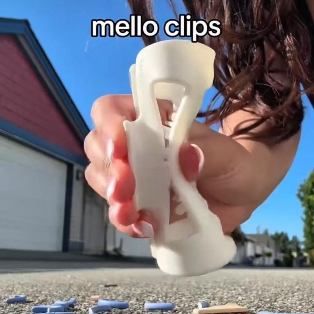 Flexible Ponytail Hairpins Comfortable Hair Clips Trendy Unsnappable Claw Clip For Women