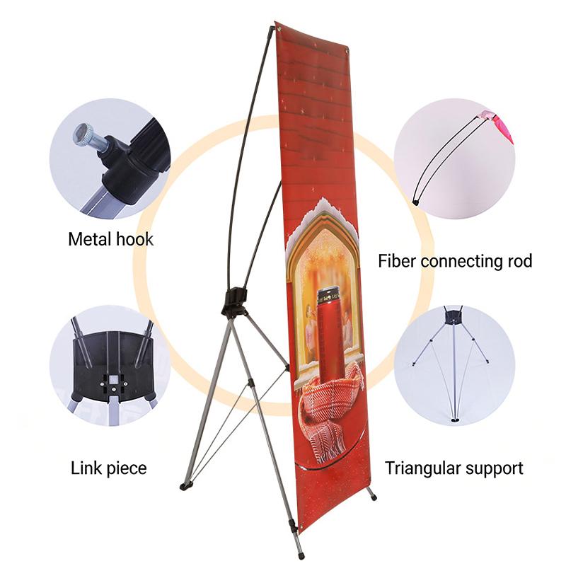 60X160 80X180Cm Supporto X Banner Supporto Stendardo in Telo Supporto per Telo