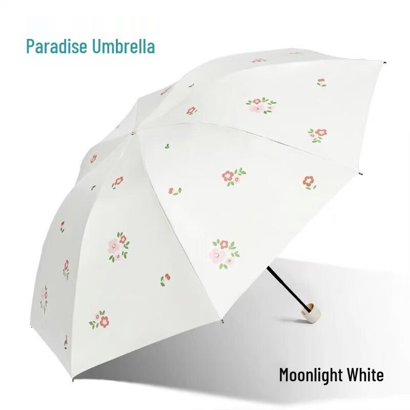 Paradise Automatic 3-Fold Sun & Rain Umbrella