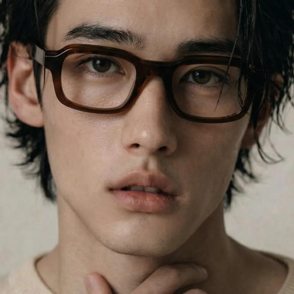 Adige Torvi (dark brown) LA1037 Men s and Women s Eyeglasses Frames Dark brown