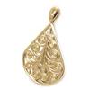Les Trésors De Lily [L1276] - Pendentif Plaqué Or 'Carmen' doré - 26x22 mm