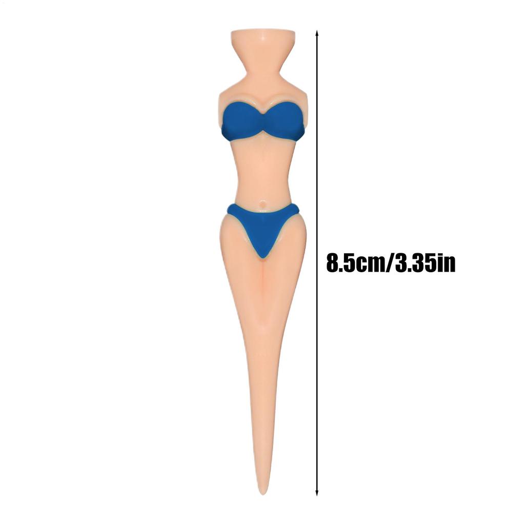Funny Golf Tees Bikini Golf Tee Novelty Sports Gear Training Accessories for Beginner Indoor Backyard Men Women Golfer Course