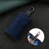 Genuine Leather Keychain Bag Men Women Key Holder Organizer Pouch Car Key Bag Simple Housekeeper Key Case Gifts Mini Card Bag