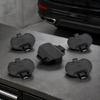 Pickup Truck Bed Tow Hook Cover Set with Parts 84756187 84756188, 5Piece Black ABS Mounting Covers for Select 2020-2025 Models Set