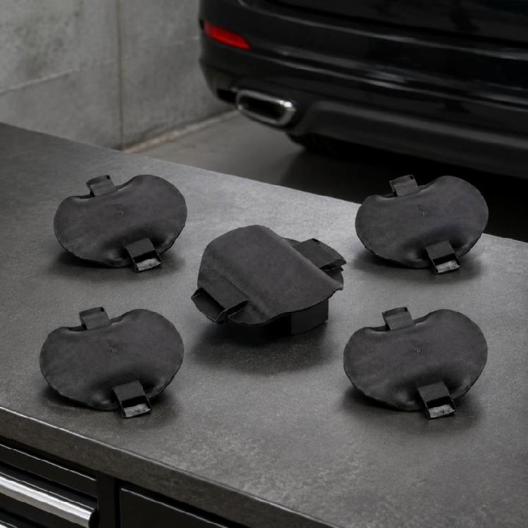 Pickup Truck Bed Tow Hook Cover Set with Parts 84756187 84756188, 5Piece Black ABS Mounting Covers for Select 2020-2025 Models Set