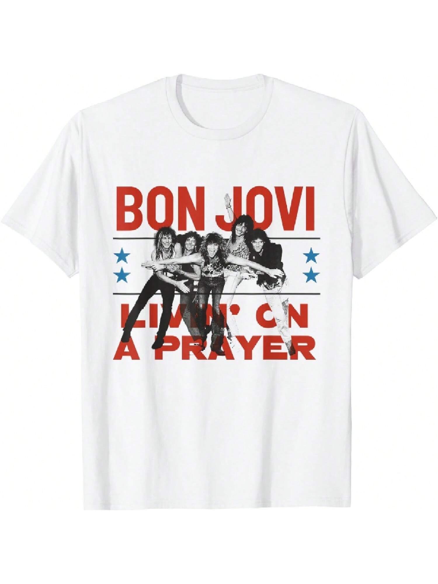 Official Livin On A Prayer T-Shirt S разноцветный