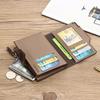 Men Wallets PU Leather Zipper Short Luxury Coin Pocket Card Holder Male Wallet Clutch Photo Holder Man Purses Wallet
