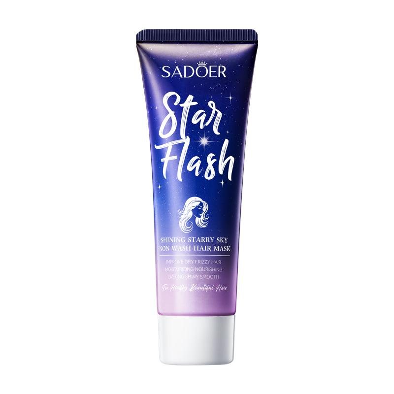 Bright Star Leave-in Hair Mask 80g Moisturizing and Hydrating Hair Nutrition Conditioner Skin Care Products 80G