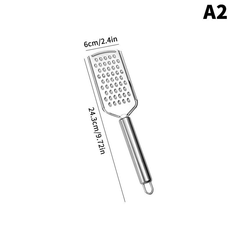 Stainless Steel Handheld Cheese Grater Multi-Purposekitchen Food Graters For Chocolate Butter Fruit Vegetable Kitchen Items