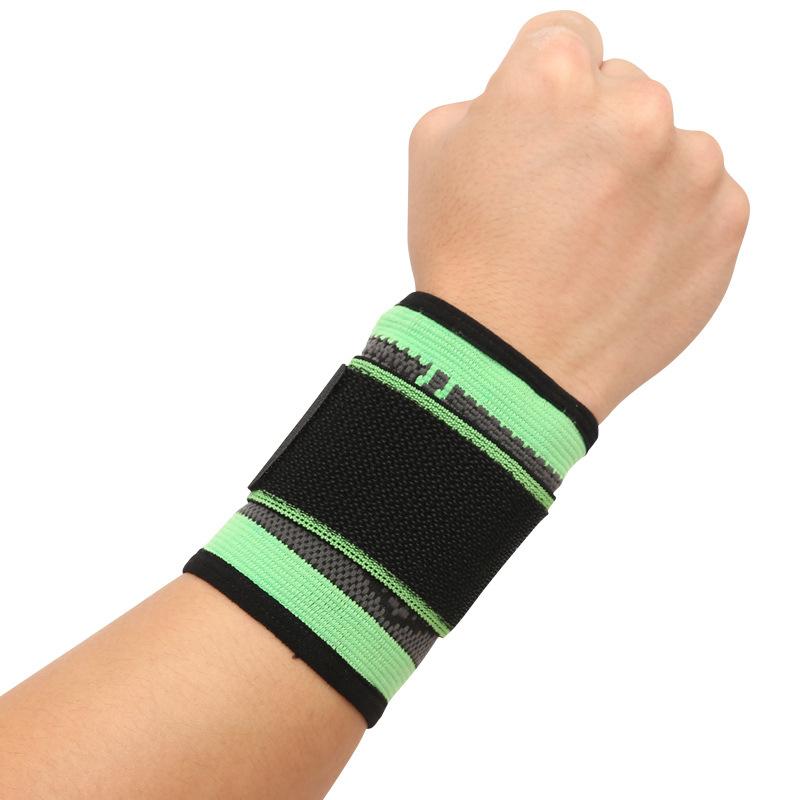 1pc Compression Wrist Support Wristband Unisex Women Men Gym Workout Wrist Protector Brace Adjustable Bandage Wrist Band Strap