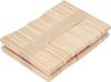 Silikon Einfache Sahne Holzstäbchen für Eis am Stiel, Set von 100