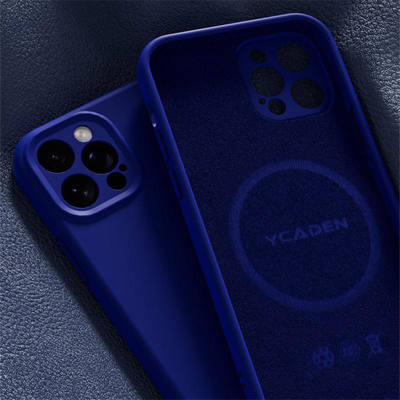 For Wireless Charging Magsafe Soft Liquid Silicone Phone Case For iPhone 15 14 Pro Max 15Pro Magnetic Slim Skin Protection Cover