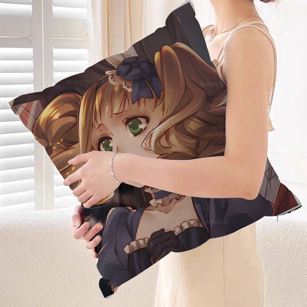 Anime Black Buutler Cushion Cover Car Throw Pillow Case For Sofa Car Christmas Gift Xcm Xcm