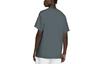 Nike T Shirts Men's Gray Blue Crew Neck Moderate Straight Fit DA0321-387