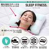 Nishikawa Sleep Fitness Pillow Washable Firm Hard Pipe Perfectly Fits Head Neck Shoulders Height Adjustable Suitable Back Side Sleeping 40X35X6cm EH