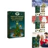 Calendrier de l'Avent Anniversaire des Green Bay Packers Décoration de Noël en Acrylique Cadeau pour les Fans de Sport
