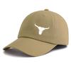 pc BULL HORN Print Baseball Cap for AdultsMinimalist Retro Style Casual Soft Adjustable Dad HatPerfect As Gift
