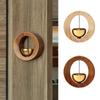 Japanese Wooden Wind Bell Door Bell Wall Decoration Wind Chime Bell Decorating Vintage Doorbell Wind Bell Home Opening