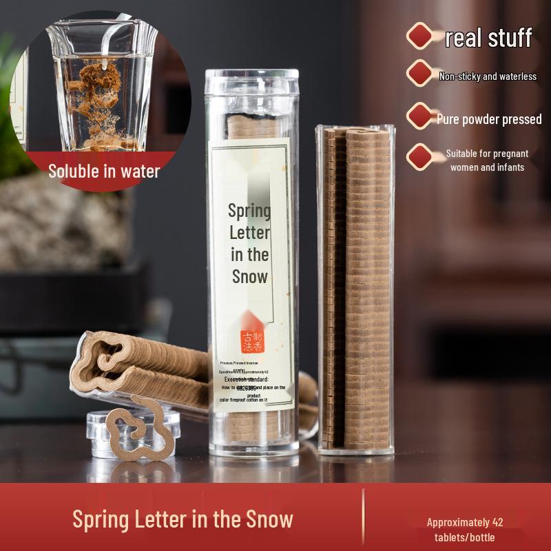 Auspicious Clouds Sandalwood & Agarwood Coil Incense for Indoor Aromatherapy - Long-lasting Deodorizing Incense Burner Censer