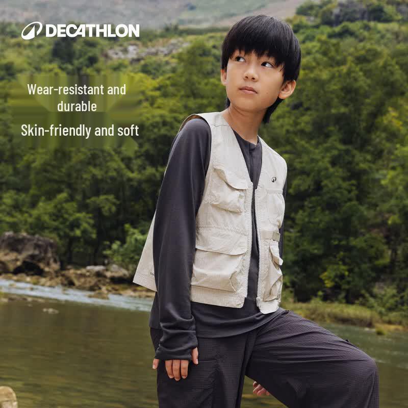 Decathlon MH500 Kids' Outdoor Utility Vest
