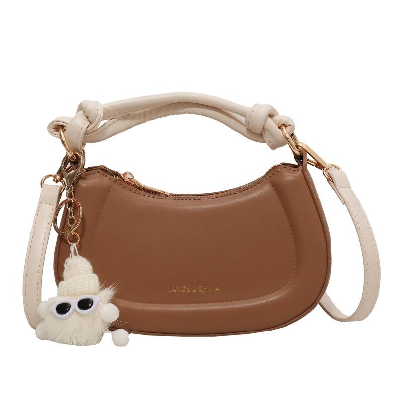 

Retro hard shell chain bag new 2025 contrasting color handbag trendy fashion women s shoulder messenger bag