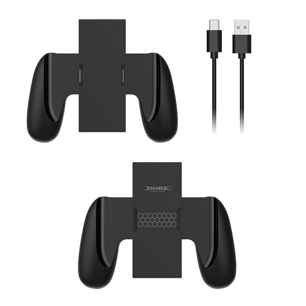 Charging Grip for Nintendo Switch 2 Joy-Con Portable Charger Dock with USB-C Cable Charger Indicator Handle Bracket Stand
