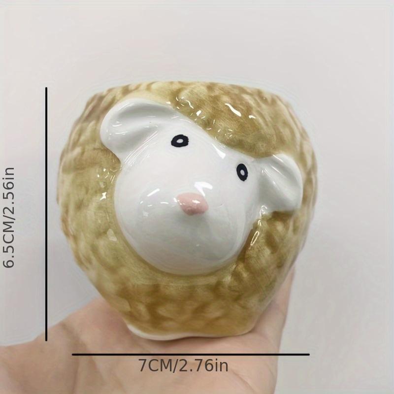 

Mini Flower Pot Home Office Decoration Crafts Ceramic Cartoon Animal Flowerpot Decoration Planter