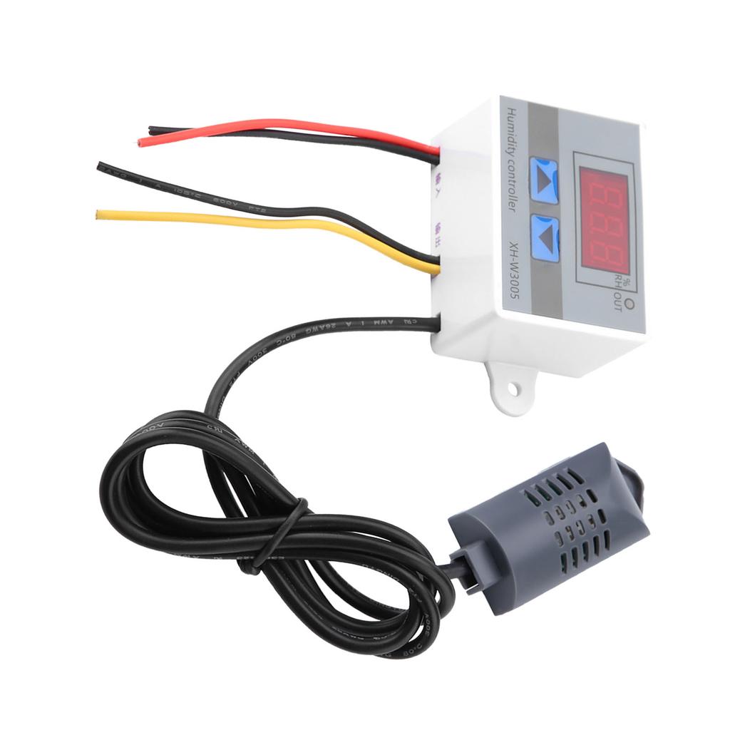 XH W3005 Digital Hygrometer Switch Controller Humidity Sensor 0 99percent RH 12V