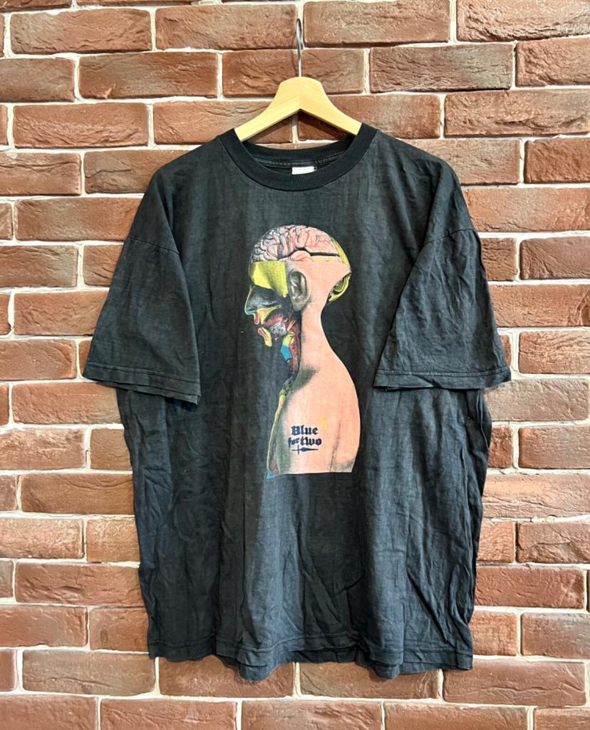 Rare Vintage 90s Blue For Two Search And Enjoy Rock Pop Band Tshirt 1992 XL Unisex T-Shirt
