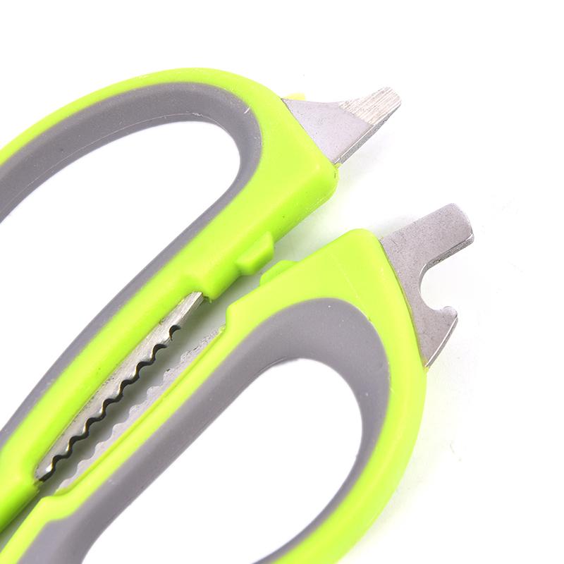 Multifunction Kitchen Cutter Knife Shears Scissors Heavy Duty 8 Features