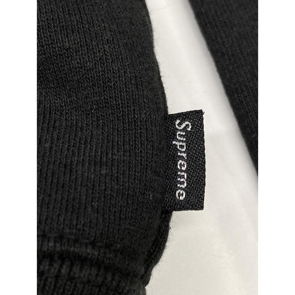 Supreme ×MM6 24Stainless Steel Black Zip-Up Hoodie Sweatshirt tops M blackUsed