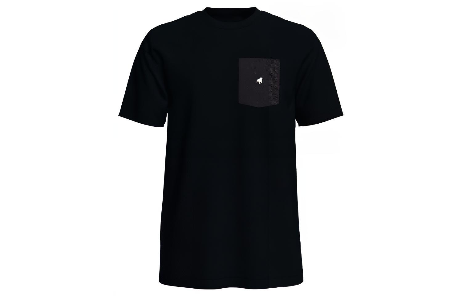 

Nike T Shirts Men s Black Crew Neck Moderate Straight Fit CU0313-010 M