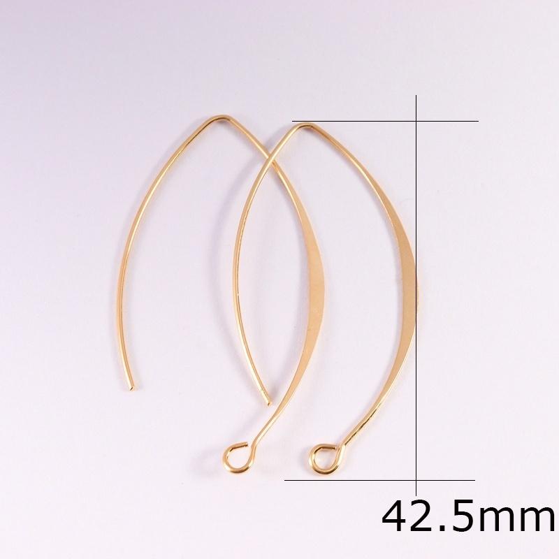 10-20pcs V-shaped Earring French Earring Hooks Findings Ear Wire Settings Base Settings For Jewelry Making Earrings Accessories