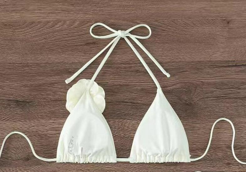 Rosenblüten-Bikini: Sexy Europäischer Stil 2026 Damen Zweiteiliger Badeanzug
