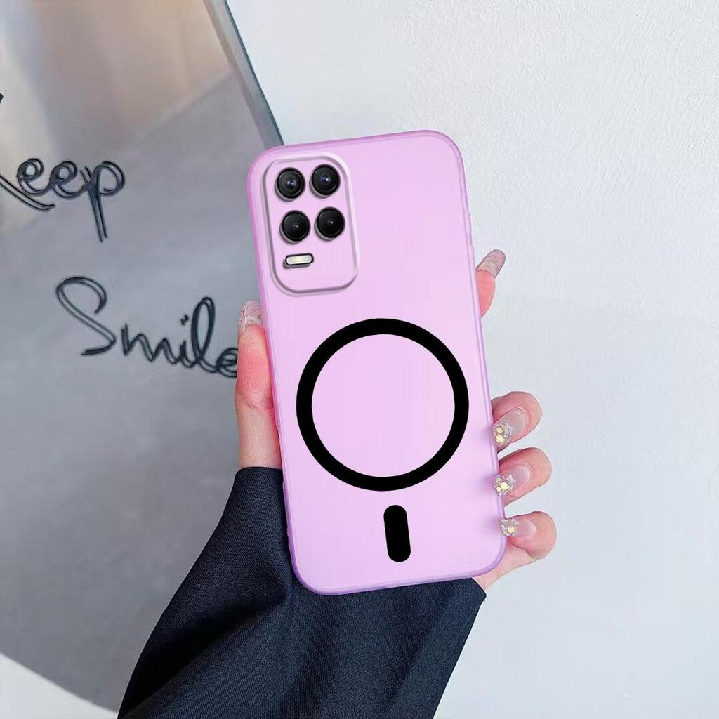 Case for Realme 8 4G,8 Pro Premium Magnetic Matte Phone Casing Protection Cover