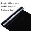 1 Roll Sun Shade Film 50cmX3m Car UV Protector Foils 1/5/15/25/35/50 Percent Black Car Window Foils Tinting Film