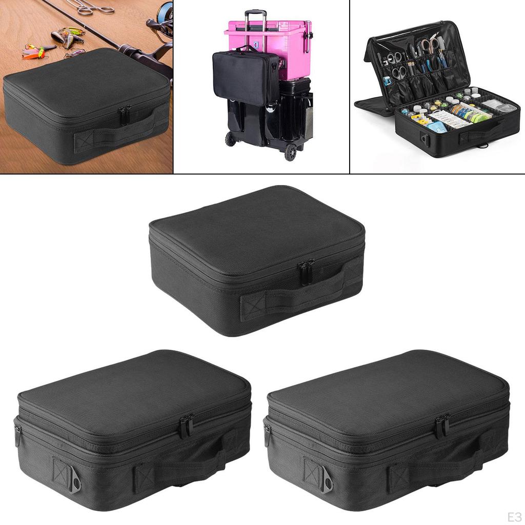 Fishing Tackle Bag Case Portable Heavy Duty Pouch Outdoor Handbag Tool Bags for Hiking Reel