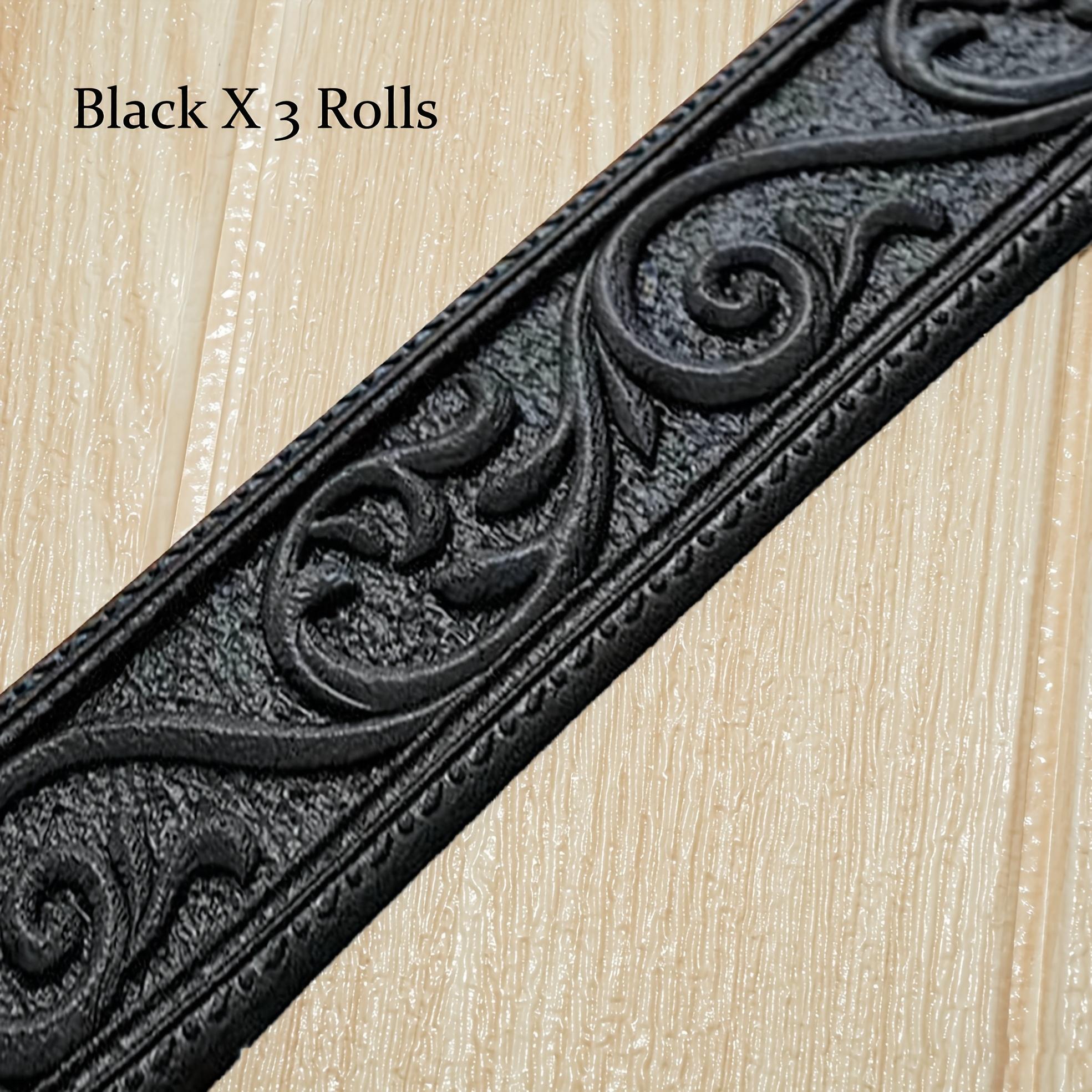 

2.3m Self-Adhesive Waterproof Wall Skirting Trim | Home Decor Border for Bedroom, Bathroom & Living Room