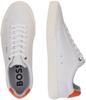 Hugo Boss Aiden Tenn Sneaker кроссовки белый оранжевый