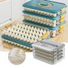 Multi-layer Dumpling Storage Box with Timer Large Capacity Fresh-keeping Food Storage Container with Lid Wonton Storage Box