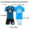 Personalised Shirts Kit Mens Girls With Name Number Custom Football Jerseys For Boys Training Suit