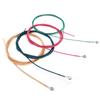 1 Set of 4 Guitar Strings with Ball End Metal Replacement for Acoustic Folk Electric BassColorful Light