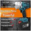 Brushless Cordless Electric Impact Wrench CN Plug (adapter Included)