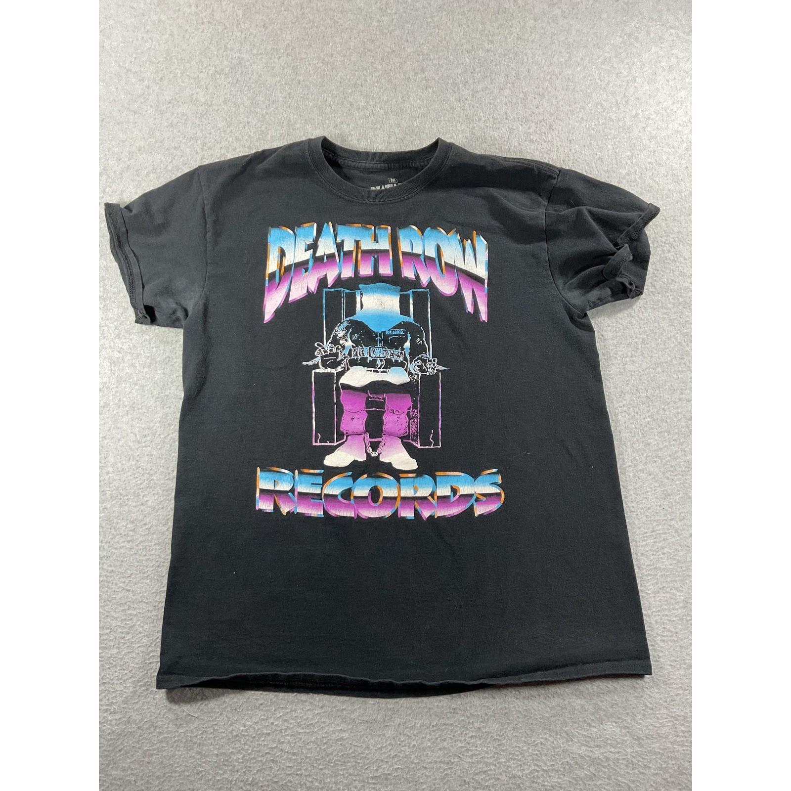 Death Row Records Ripple Junction Graphic T-Shirt Mens Med Vaporwave Tee 1318 Unisex T-Shirt S