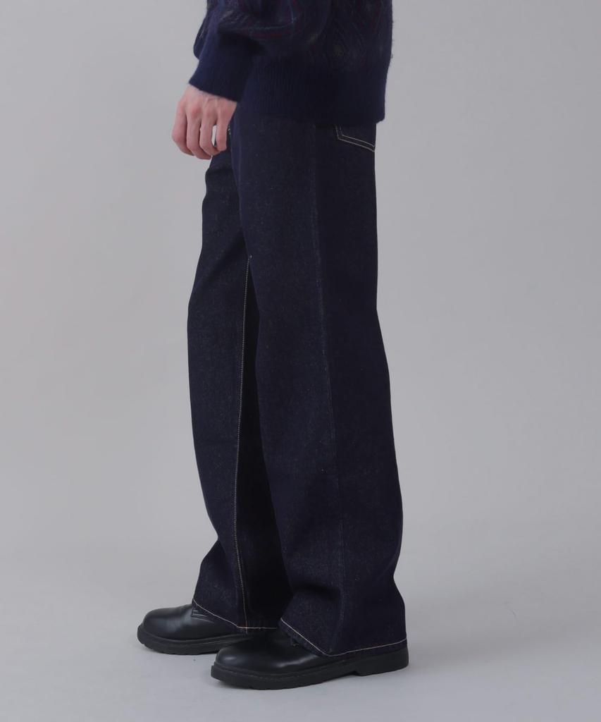 WEGO Straight Denim Size Denim Indigo Men's Pants, Small,