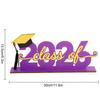 Graduation Decorations Class of 2026 Wood Table Centerpieces Congrats Grad Wooden Sign Graduation Table Toppers Gift
