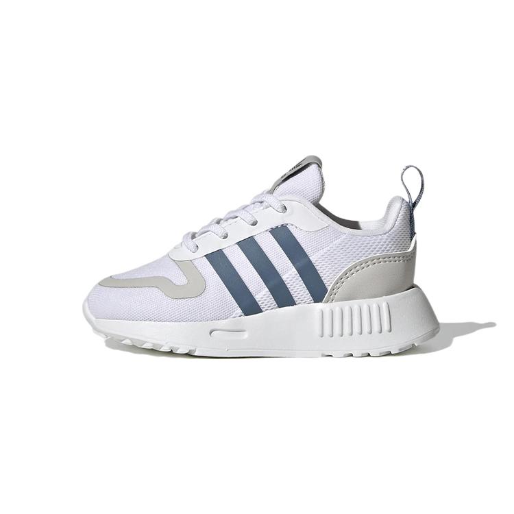 

Adidas Originals MultixMulti Breathable And Wear resistant Low top Toddler Shoes White Gray Blue Infant And Toddler GX4262 23.5