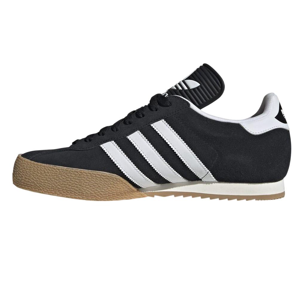 Adidas Boys Samba 3 Stripes Suede Trainers
